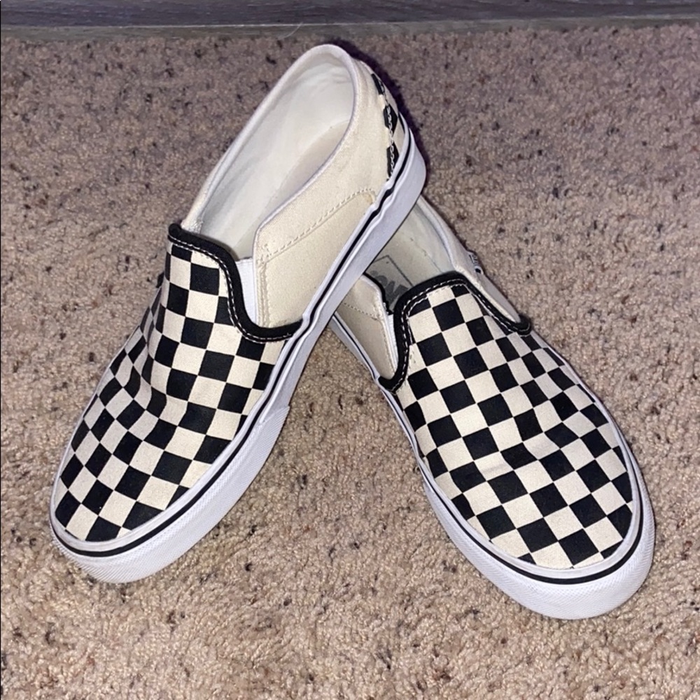 Checkered Vans